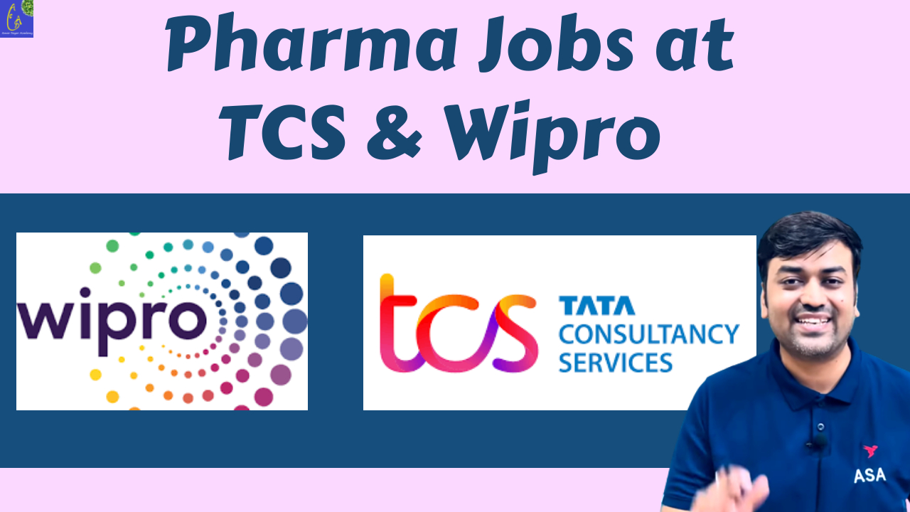 Pharma Jobs at Tata Consultancy Services TCS Wipro Pharma